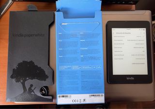 Kindle Paperwhite 10Gen-Funda piel original Amazon