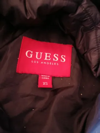 Chaqueta Guess Negra Mujer Talla xs