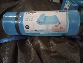 Esterilla Yoga Pilates Fytter Toning Azul