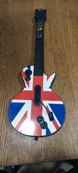 Guitarra Guitar Hero PS3 Union Jack Gibson