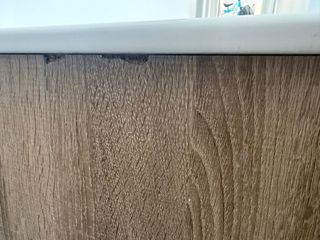 Mueble de baño con lavabo de porcelana