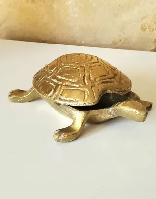 Cenicero Vintage Tortuga Latón