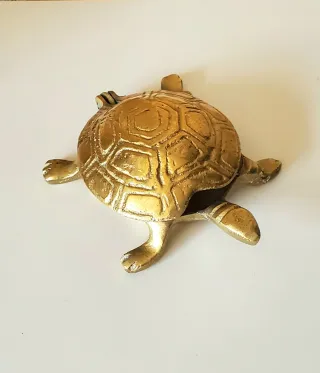 Cenicero Vintage Tortuga Latón