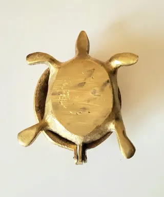 Cenicero Vintage Tortuga Latón