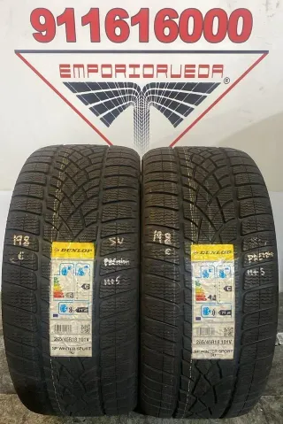 265 45 18 V DUNLOP RUEDA PREMIUM YA MONTADA