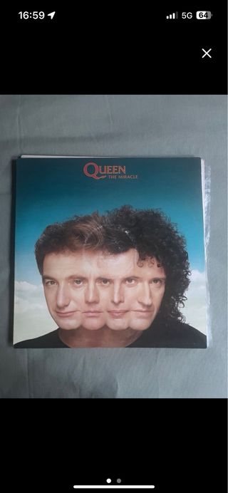 Vinilo lp Queen The Miracle