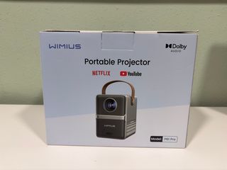 Proyector Portátil WIMIUS Negro y Marrón FULLHD+