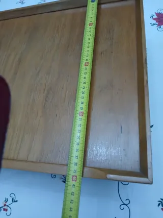 Vassoio/Tavolino da letto vintage legno