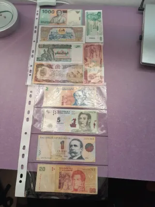 Colección de Billetes Extranjeros