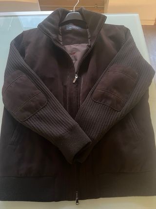 Ferrante Giubbotto Lana e Camoscio Uomo L