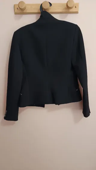 Blazer Bershka Negro Talla M