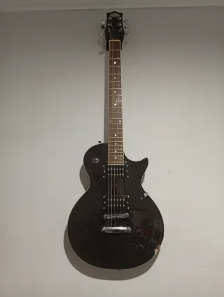 Guitarra eléctrica tipo Les Paul Negra -