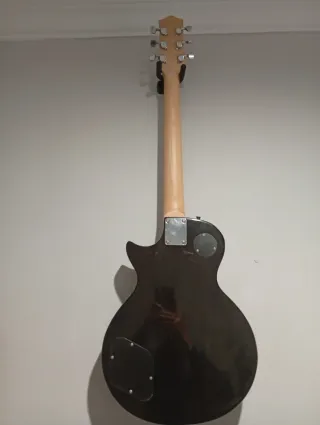 Guitarra eléctrica tipo Les Paul Negra -