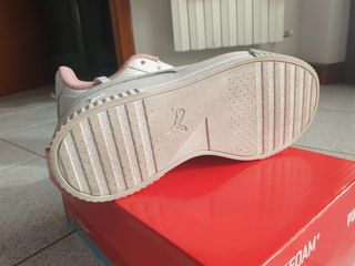 Scarpe Puma Bianche Rosa Taglia 34.5