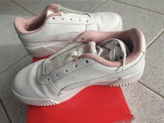 Scarpe Puma Bianche Rosa Taglia 34.5