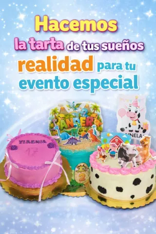 Tartas personalizadas para eventos