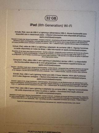 iPad 8ª Gen 32GB + Apple Pencil + Funda con teclad