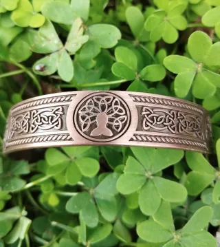 Pulsera Celta para Hombre color cobre