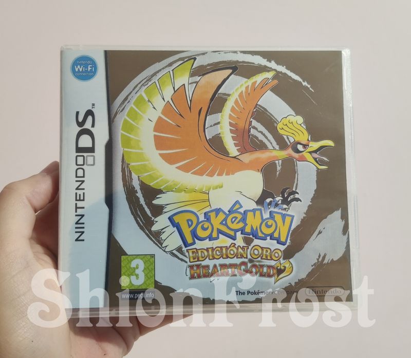 Imagen de Caja METALIZADA Pokémon Edición Oro HeartGold