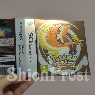 Caja METALIZADA Pokémon Edición Oro HeartGold
