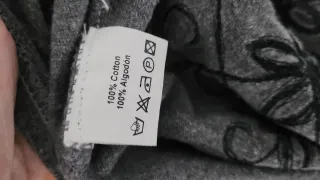 Vestido gris entretiempo