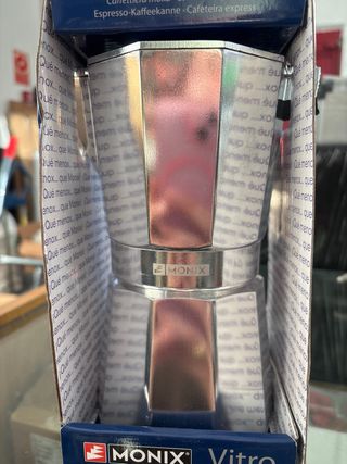 Cafetera Monix Vitro Express Aluminio