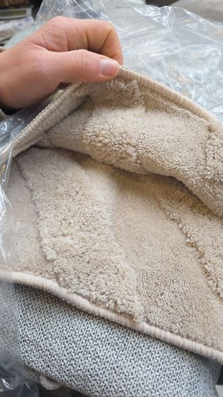 Tappeto Beige Moderno Grande EB039