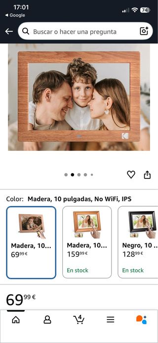 Marco Digital Fotos Kodak totalmente nuevo