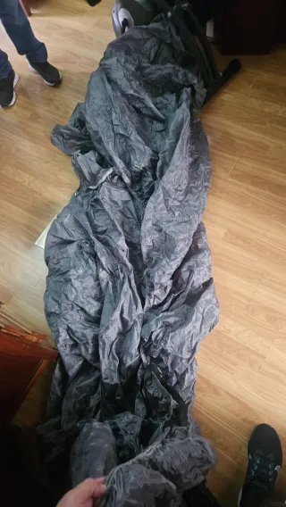 Carpa para coche gris