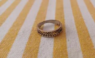 Anello doppio motivo