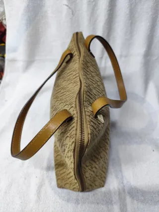 Bolso Carolina Herrera Beige y Marrón