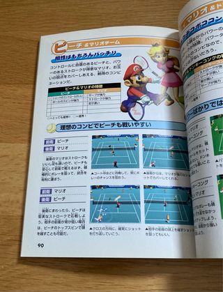 Guía Oficial Mario Tennis 64 Nintendo 64