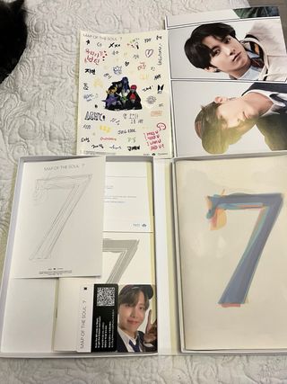 BTS MAP OF THE SOUL 7 Versiones 1, 3, 4.