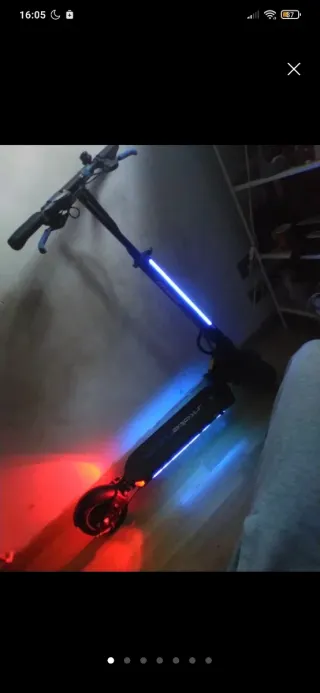 Patinete Eléctrico Skate Flash