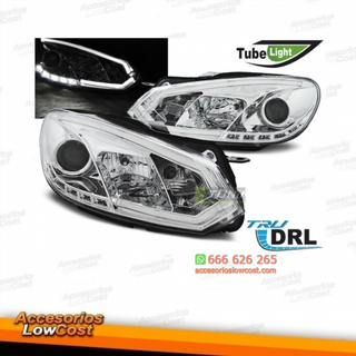 FAROS LUZ DRL DIURNA LED PARA VW GOLF VI 10/08-12