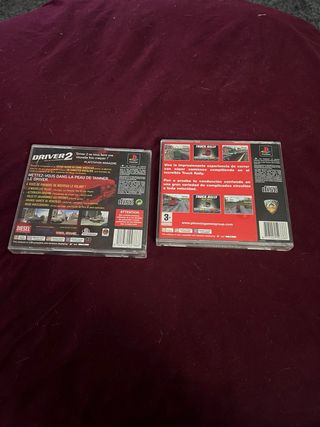 Lote 2 Juegos PS1: Driver 2 y Truck Rally