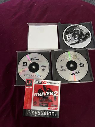 Lote 2 Juegos PS1: Driver 2 y Truck Rally