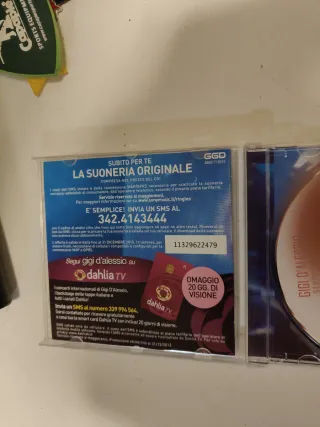 Gigi D'Alessio - Semplicemente Sei CD