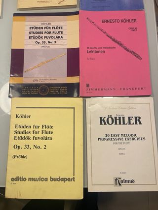 Pack Estudios Flauta Travesera