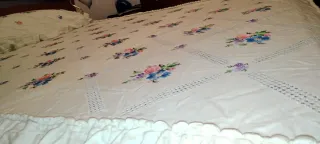 Colcha Lagartera Bordada a Mano