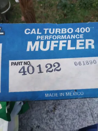 Silenciador Thrush Cal Turbo 400