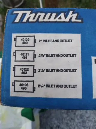 Silenciador Thrush Cal Turbo 400