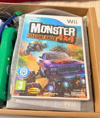 Nintendo Wii Mario Kart Wii Pack + 3 juegos