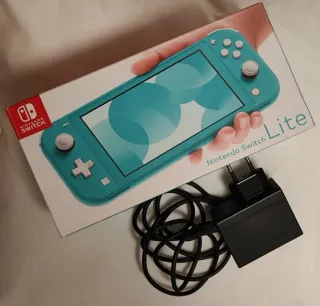 Nintendo Switch Lite turquesa, muy buen estado