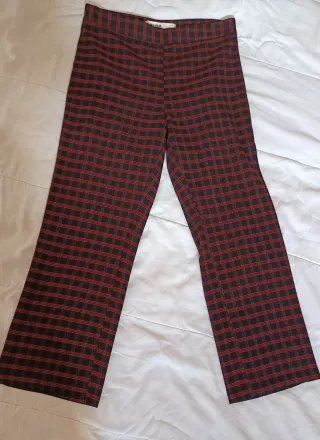 Pantalón mujer Pull&Bear cremallera lateral