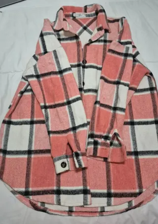 Camisa Cuadros Cosmoda Rosa