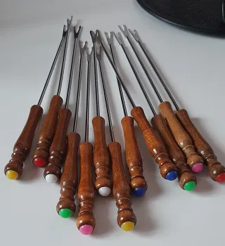 Set fonduta Braun & Kellman vintage anni 60