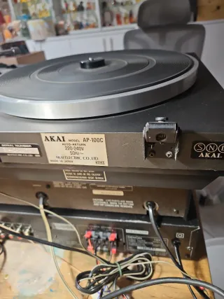 Giradischi Akai AP-100C da Riparare
