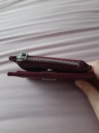 Cartera Misako burdeos