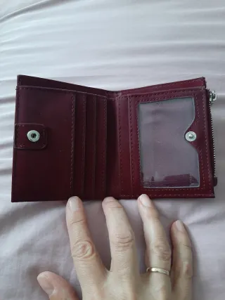 Cartera Misako burdeos